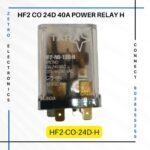Power Relays HF2 CO 24D 40A | Zetro Electronics offers the best quality products and free shipping service to its customers.