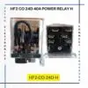 HF2-CO-24D-40A Power Relay Tara relays Zetro Electronics DPDT 2 Pole Relays Mumbai Delhi Kolkata Bengaluru Hyderabad Chennai Assam Kolkata Ahmedabad