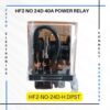 HF2-NO-24D-40A Power Relay Tara relays Zetro Electronics DPST 2 Pole Relays Mumbai Delhi Kolkata Bengaluru Hyderabad Chennai Ahmedabad