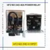 HF2-NO-24D-40A Power Relay Tara relays Zetro Electronics DPST 2 Pole Relays Mumbai Delhi Kolkata Bengaluru Hyderabad Chennai Ahmedabad INDIA