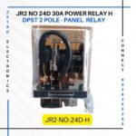 JR2 NO 24V 2 Pole Power Relay Tara relays Zetro Electronics DPST RELAY Mumbai Delhi Kolkata Bengaluru Hyderabad Chennai Ahmedabad Pune India