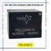 RH 10A 24V Sugar Cube PCB Relay SPDT India best sugar cube relay for control panels