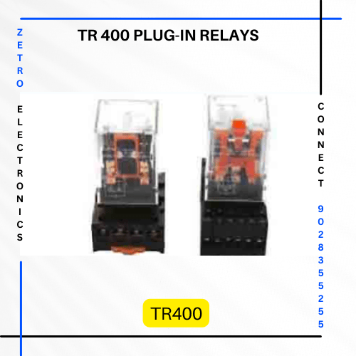 Plug in Relays TR400 in Pune Maharashtra India | Zetro Electronics & Tara Relays