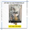 HF1 NO 12V 40A Single Pole Power Relay SPST India best 1 pole power relays for control panels - Zetro Electronics - Tara Relays Pune Bengaluru Ahmedabad Delhi Chennai Mumbai Coimbatore Mohali