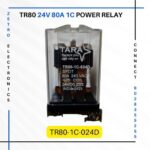 TR 80 1C 24V 80A SPDT Power Relays - Tara relays Zetro Electronics, Buy Now relays at lowest Pricing in India, Mumbai, Pune, Delhi, Ahmedabad, Surat, Chennai, Kolkata, Bengaluru, and Hyderabad