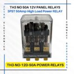 TH3 NO 50A 12V PANEL Relays 3PST 50Amp High Current RELAY Tara relays Zetro Electronics, Buy relays at lowest Pricing in Mumbai, Pune, Delhi, Ahmedabad, Surat, Chennai, Kolkata, Bengaluru, and Hyderabad
